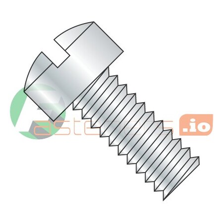 Newport Fasteners #6-32 x 7/16 in Slotted Fillister Machine Screw, Zinc Plated Steel, 10000 PK 553589